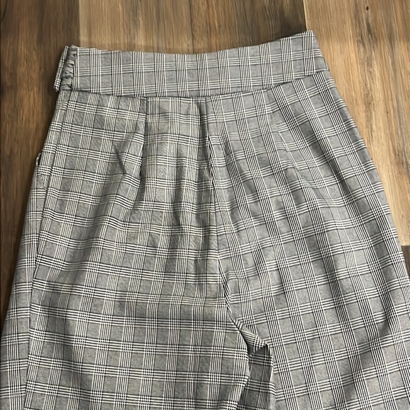 Cinq A Sept serenity plaid houndstooth tailored pants NWT - Picture 5 of 16